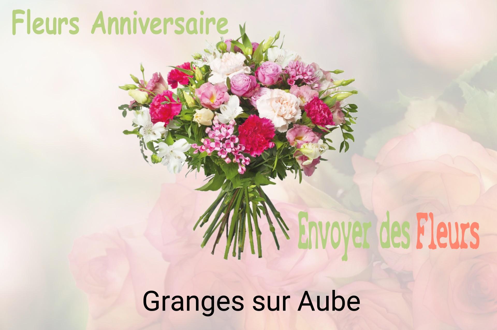 Bouquet de fleurs d’anniversaire livré à Granges-sur-Aube