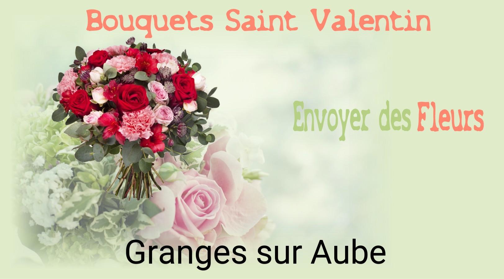 Roses de Saint-Valentin livrées à Granges-sur-Aube